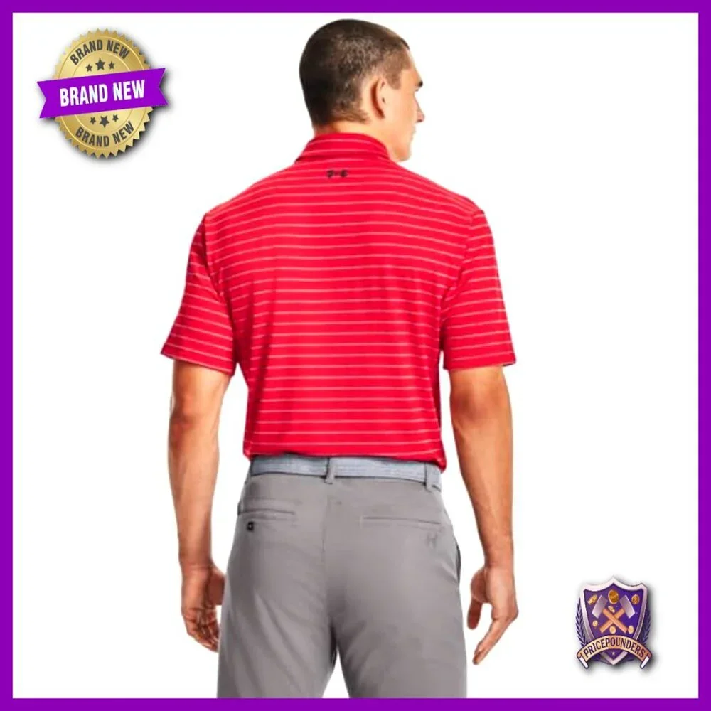 Performance Golf Polo with 4-Way Stretch, Moisture-Wicking Fabric
